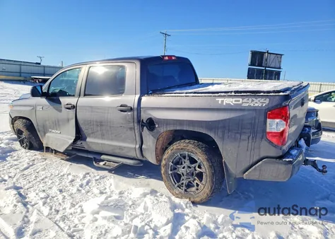 2018 Toyota Tundra Crewmax Sr5 from USA, damaged, VIN 5TFDW5F15JX706600